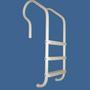 Saftron - 4 Step Elite In Ground Ladder, White 1 Saftron - 4 Step Elite In Ground Ladder