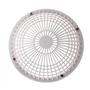 Aquastar - 10 inch Anti-Entrapment Cover with Vented Riser Mud Frame, White