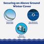 WinterShield 30 ft Round Above Ground Winter Cover, 8-Year Warranty 3 WinterShield 12 ft Round Above Ground Winter Cover, 8-Year Warranty