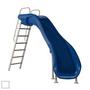 S.R. Smith - Rogue2 Pool Slide with Left Curve, White