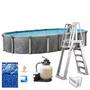 Emotion 15'x30' x 52" Oval Above Ground Pool Package 1 Emotion 15'x30' x 52" Oval Above Ground Pool Package